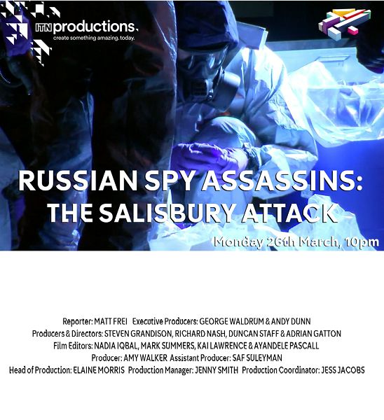 Русские убийцы шпионов: нападение в Солсбери